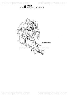 Order YANMAR 177001-02650 Dipstick
