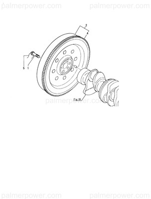 Order YANMAR 124400-21130 Bolt, Flywheel