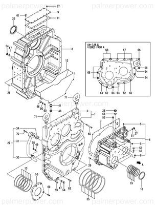 Order YANMAR 177509-02030 Case Assy,B