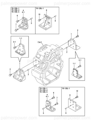 Order YANMAR 177054-02830 Foot, Mounting