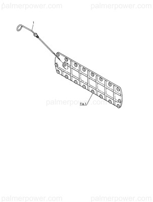 Order YANMAR 124411-34800 Dipstick, Oil