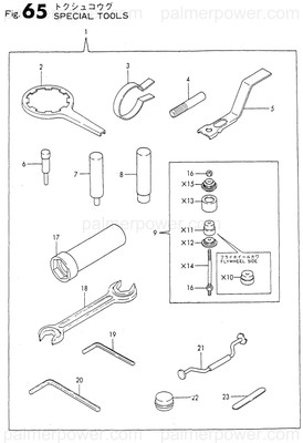 Order YANMAR 728671-92400 Tool Assy, Special