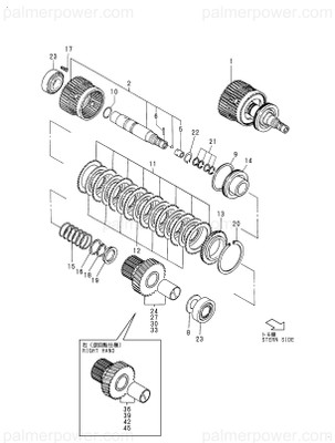 Order YANMAR 777421-03851 Rotator Assy
