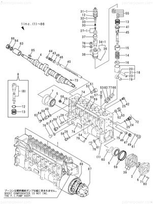 Order YANMAR 748218-51330 Pump Assy, Injection