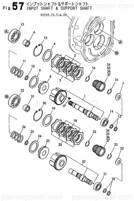 Order YANMAR 177062-03010 Shaft Assy, Input