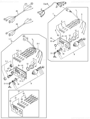 Order YANMAR 128695-91001 Panel Assy