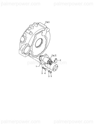 Order YANMAR 124400-77010 Starter, S25-146E