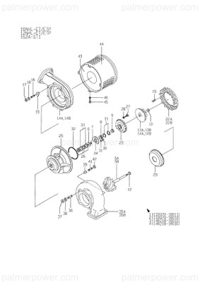 Order YANMAR 148218-18030 Turbine Assy