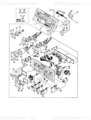 Order YANMAR 124611-91170 Panel Assy