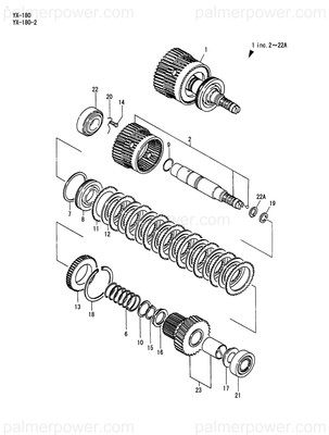 Order YANMAR 777411-03901 Rotator Assy