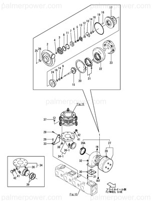 Order YANMAR 126443-18060 Turbocharger Assy