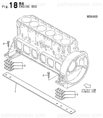 Order YANMAR 42215-552310 Plate