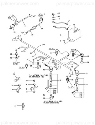 Order YANMAR 126684-77500 Harness, Wire