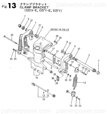 Order YANMAR 196630-01051 Bracket, Clamp
