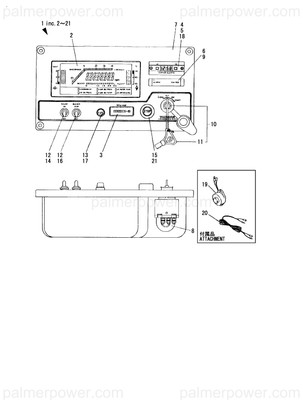 Order YANMAR 127687-91210 Lcd Assy