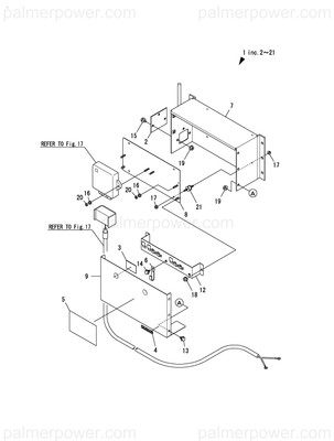 Order YANMAR 177561-04860 Cover, Control Box