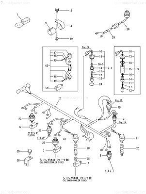 Order YANMAR 126684-77510 Harness, Wire