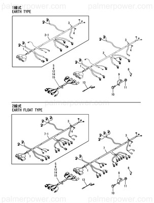 Order YANMAR 126634-77710 Harness, Wire