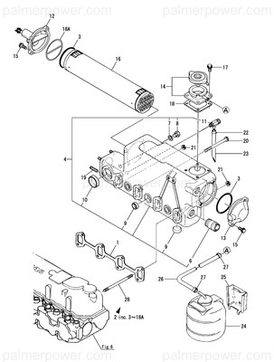 Order YANMAR 129695-44900 Cooler Assy, Water