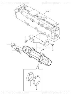 Order YANMAR 120674-33830 Bracket,Ps Cooler