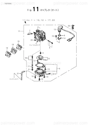 Order YANMAR 182001-19010 Valve Set, Float