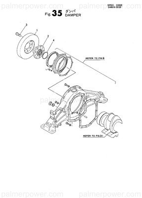 Order YANMAR 148616-28101 Damper