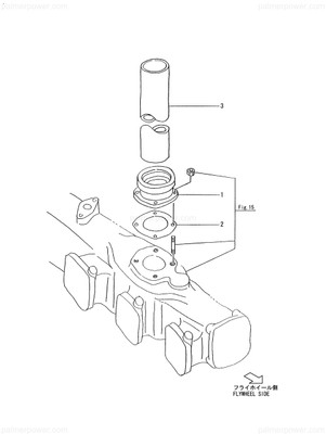 Order YANMAR 126630-13222 Gasket, Manifold