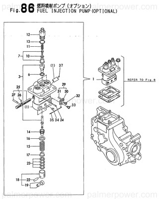 Order YANMAR 728372-51200 Pump Assy, Injection