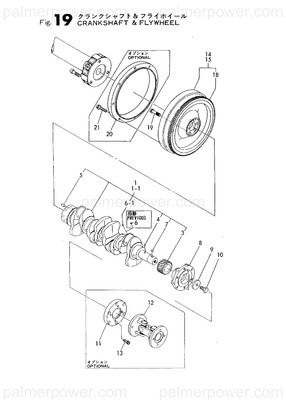 Order YANMAR 720142-21701 Crankshaft Assy