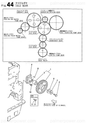 Order YANMAR 126650-14801 Gear, Idle