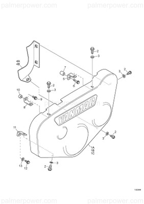 Order YANMAR 165000-33970 Case, Protective