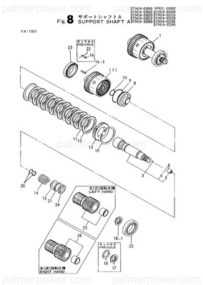 Order YANMAR 777414-03851 Rotator Assy
