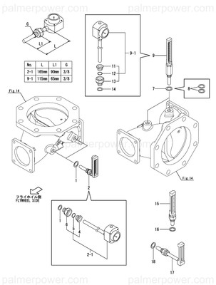 Order YANMAR 42130-554280 Thermometer