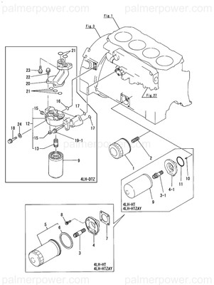 Order YANMAR 119187-35260 Bolt, Filter
