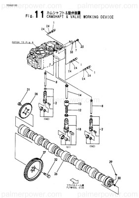 Order YANMAR 148633-14313 Tappet Assy