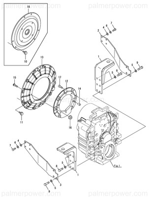 Order YANMAR 177533-02570 Bracket, Port