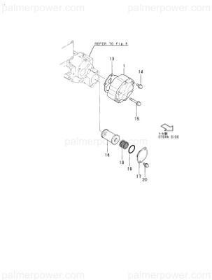 Order YANMAR 177421-04030 Gasket, Pump