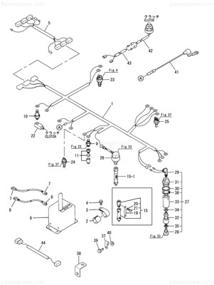 Order YANMAR 126433-77621 Harness, Wire