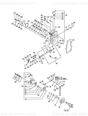 Order YANMAR 119173-61030 Case, Governor
