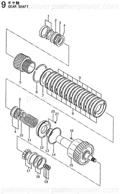 Order YANMAR X157695 Washer, Thrust