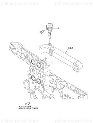 Order YANMAR 46150-022890 Gland, Wire 15