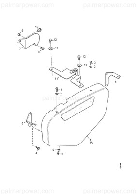 Order YANMAR 165001-45480 Case, Protective