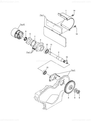 Order YANMAR 127687-54360 Case, Bearing