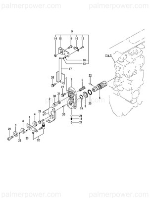 Order YANMAR 177555-04121 Plate, Switch