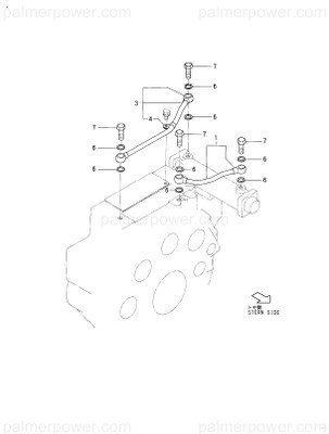 Order YANMAR 177421-04620 Pipe Assy, Oil