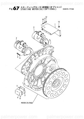 Order YANMAR 148606-77060 Starter