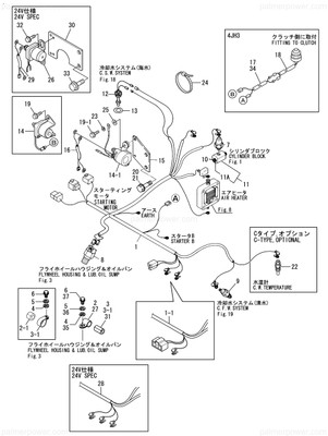 Order YANMAR 129593-77911 Harness, Wire