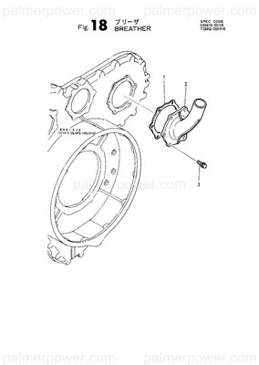 Order YANMAR 126616-03100 Bend, Breather