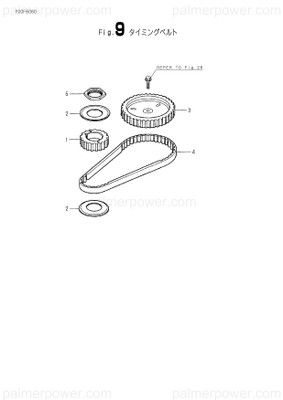 Order YANMAR 182001-70610 Flange,Timing Pulley