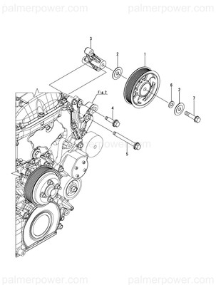 Order YANMAR 120670-21820 Cover, Idle Pulley